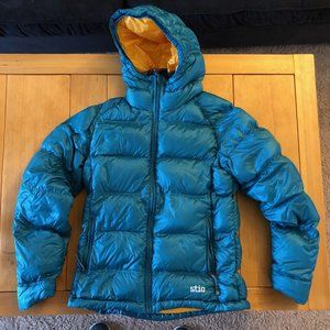 Stio Womens Hometown Down Hooded Jacket - Medium